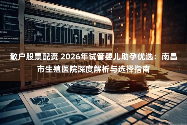 散户股票配资 2026年试管婴儿助孕优选：南昌市生殖医院深度解析与选择指南